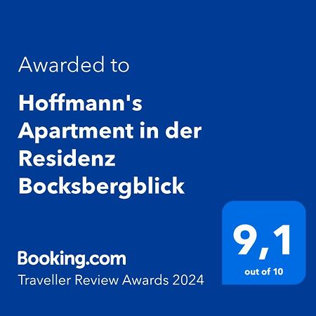 Hoffmann'S Apartment In Der Residenz Bocksbergblick Гослар Екстериор снимка